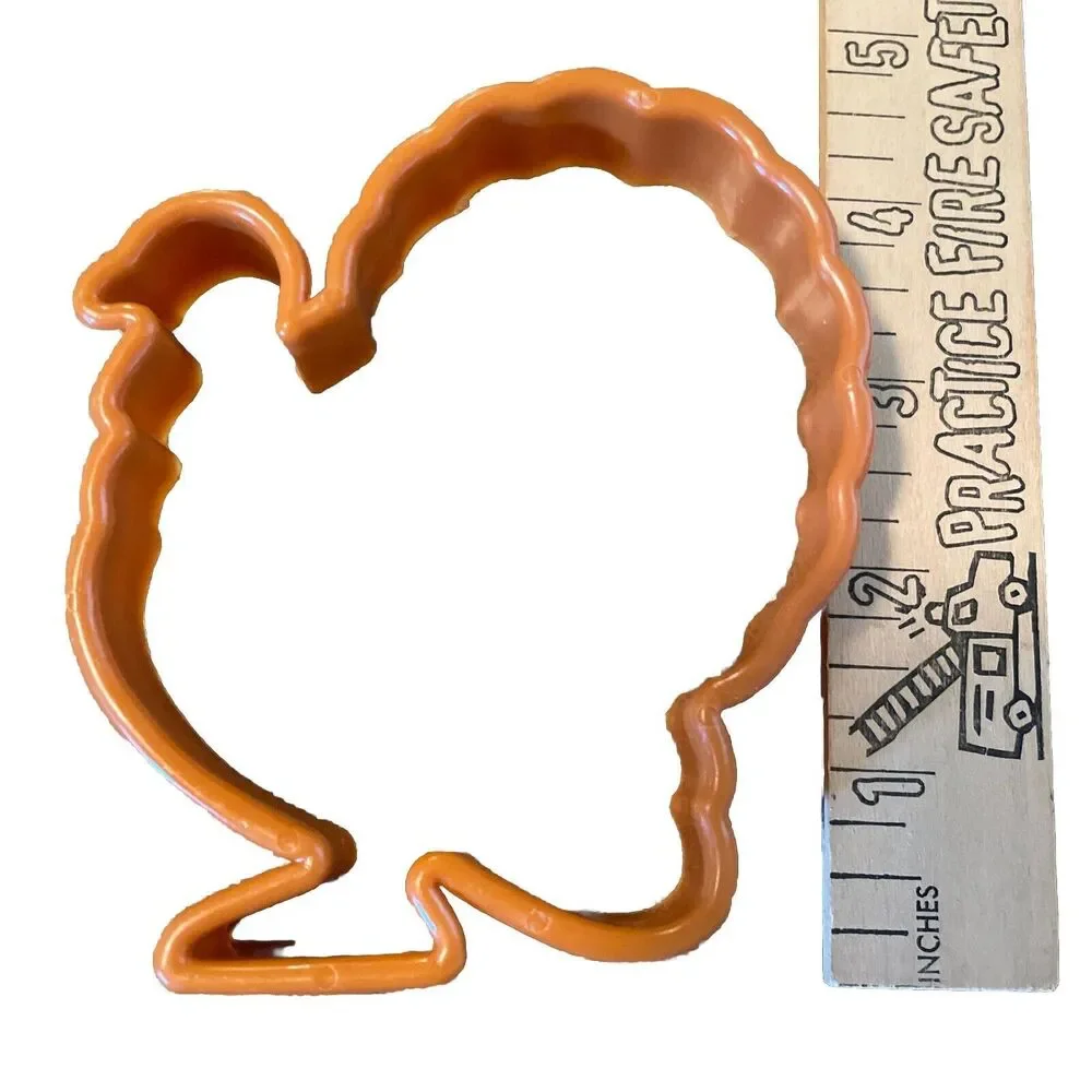 Lot Of 5 Assorted Holiday Cookie Cutters Duck Bunny Turkey Ghost Angel
